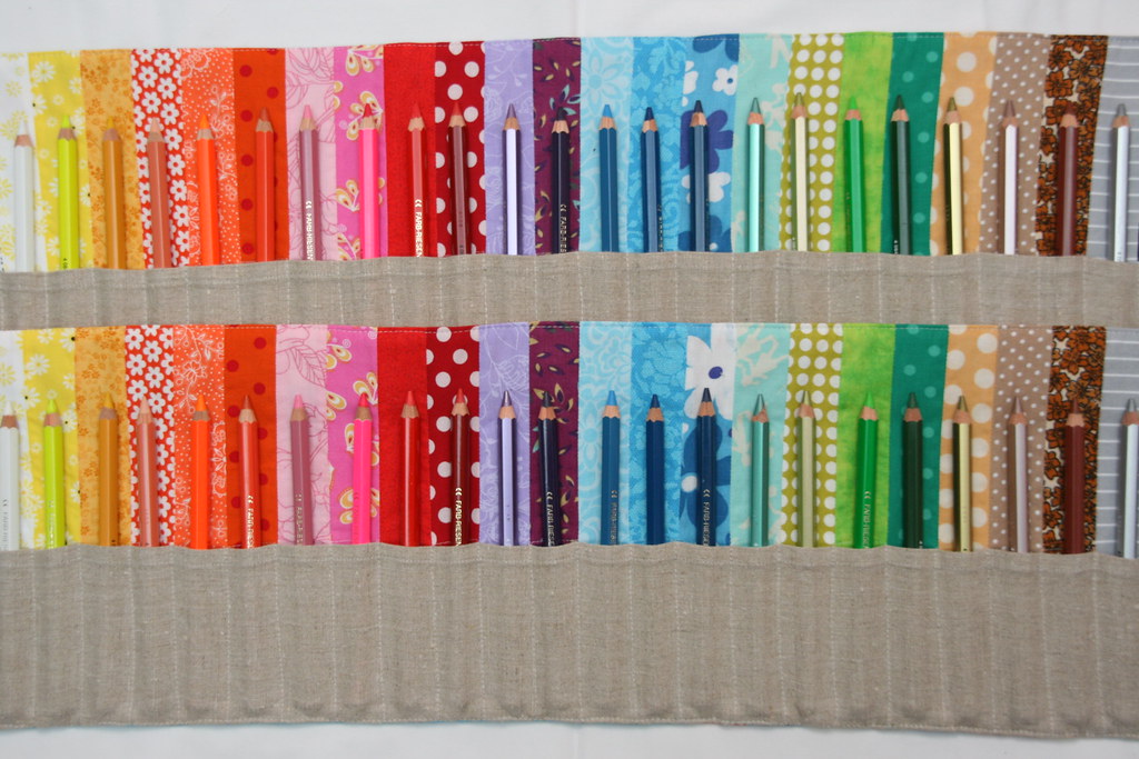 rainbow pencil rolls Rainbow pencil rolls for my grandchil