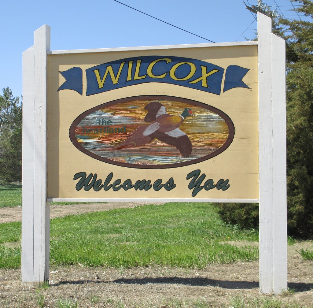Wilcox You Sign (Wilcox, Nebraska) Wilcox is loca… Flickr