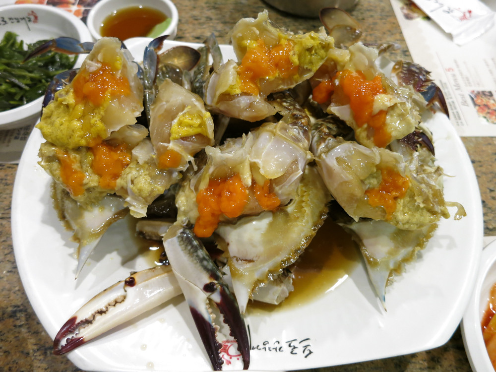 soy marinated crab. kanannie Flickr