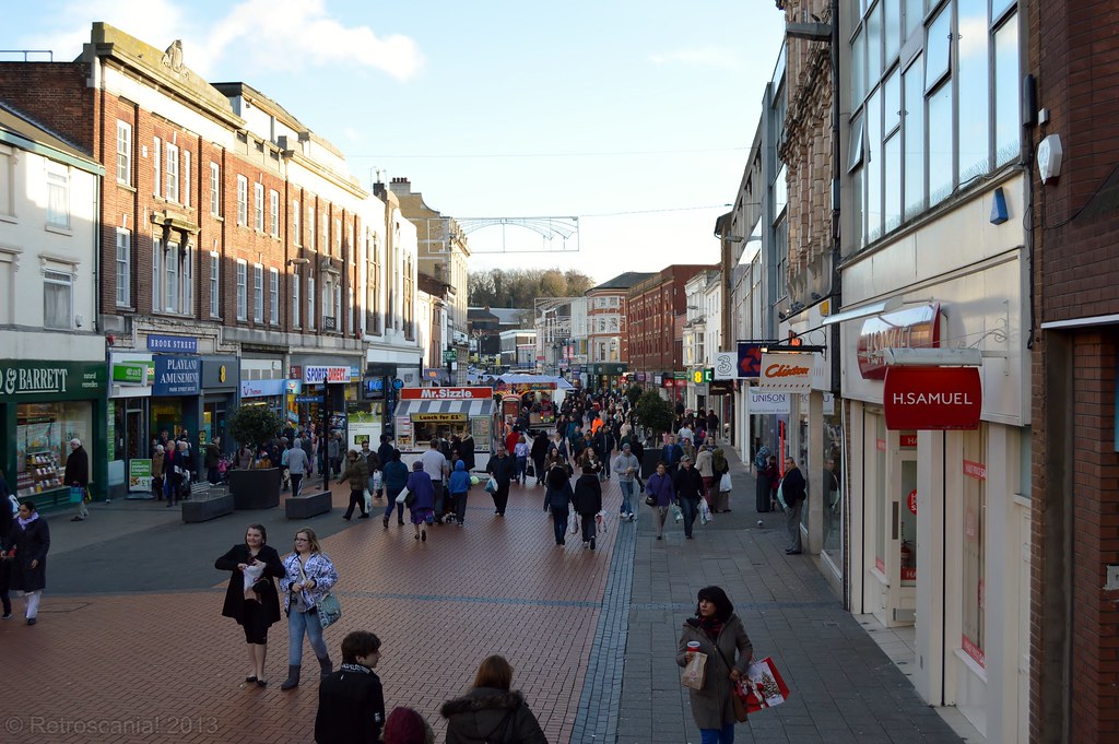 Walsall Shopping Centre Walsall, West Midlands 28.12.13 a photo on