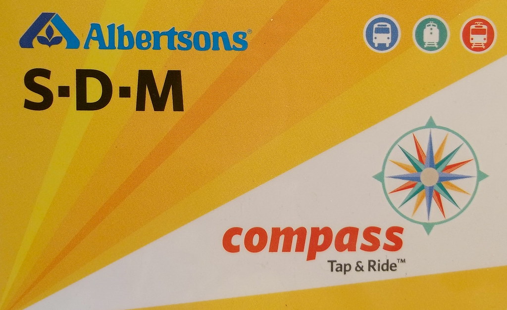 The SDMTS Compass Card (purchased at a San Diego County Al… Flickr