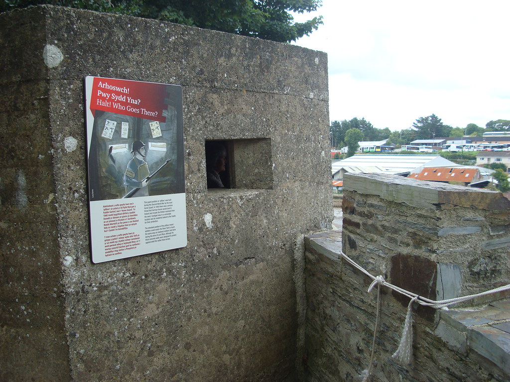 Castle Pillbox The WorldWar 2 pillbox on the top of the w… Flickr