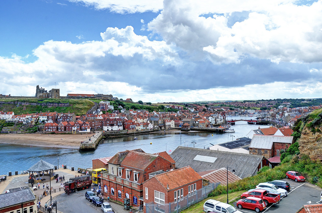 Whitby from the west cliff This is another view of Whitby … Flickr