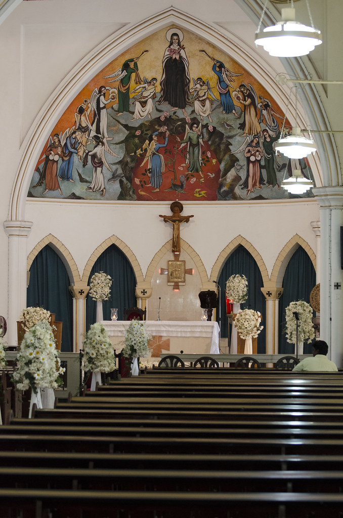 St Theresa Church Thimbirigasyaya, Sri Lanka an internal… Flickr