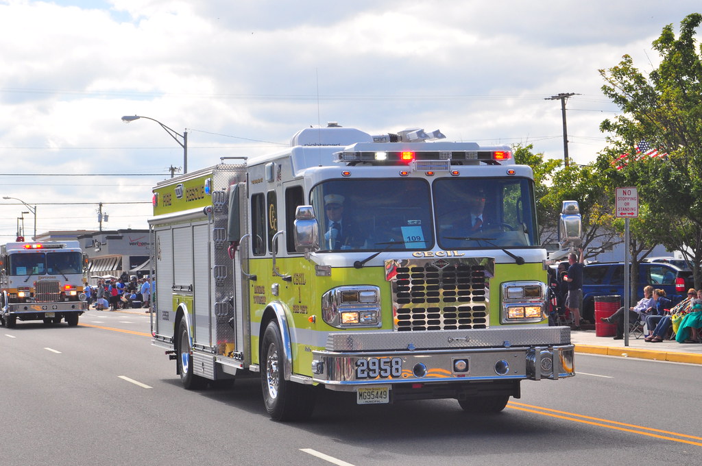 Cecil Fire Company Rescue 2958 2013 Spartan ERV Rescue Pum… Flickr