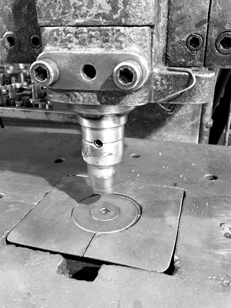 Punch Press from the 1950's Man_of Steel Flickr