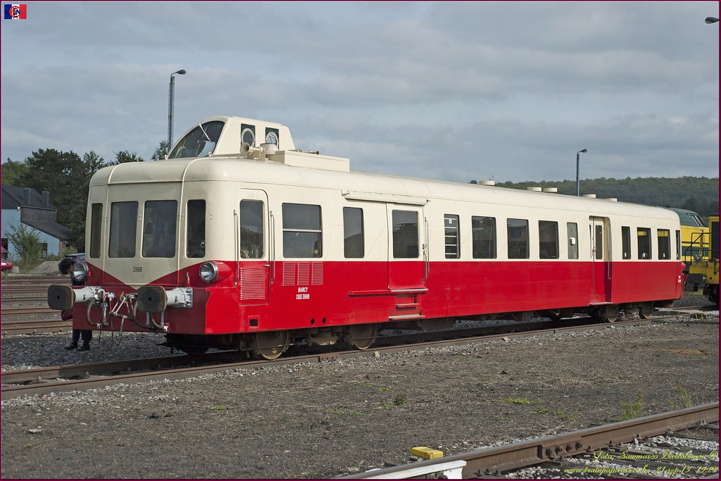 SNCF XBD 3998 Mariembourg X 3800 Autorail « Picasso » X