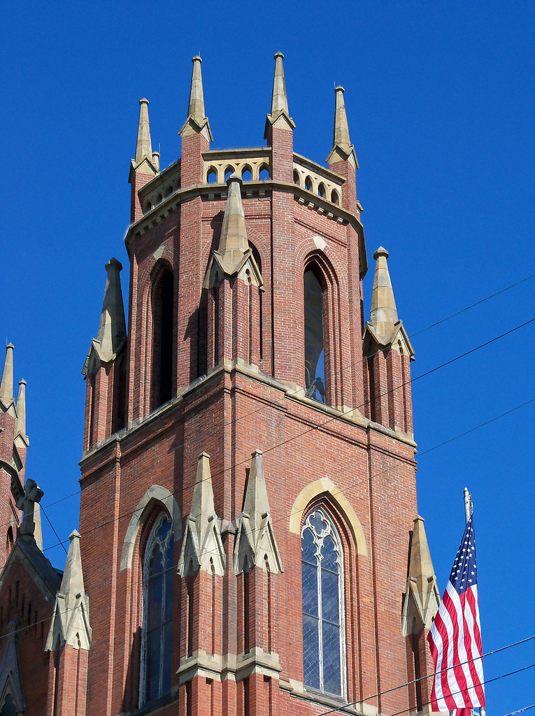 OH Cleveland Shrine Church Of St Stanislaus Steeple of t… Flickr