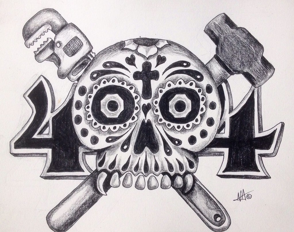 Ghostface Tattoo Drawing