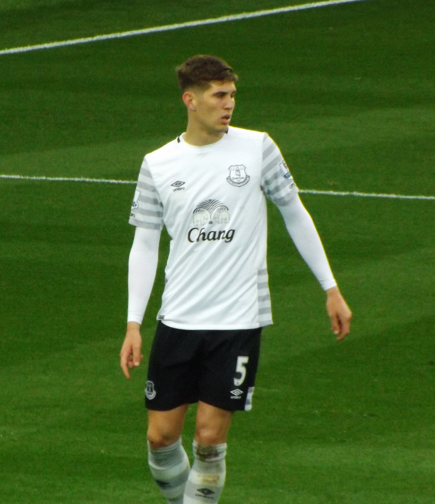 John Stones Leicester City 31 Everton (7/5/16) Ian Johnson Flickr