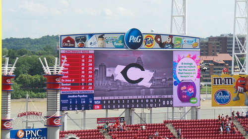 Great American Ball Park Reds baseball game 8 Reds versu… Flickr