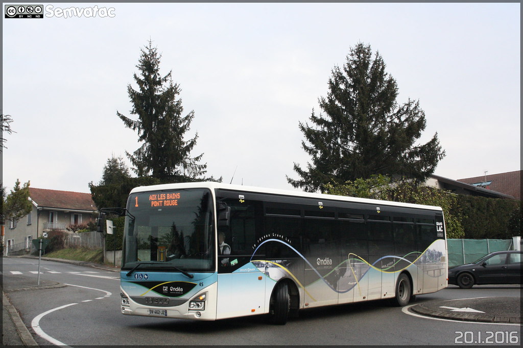 Iveco Bus Crossway LE Compagnie de Transport du Lac du Bourget (RATP