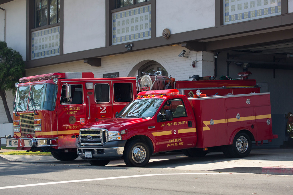 Los Angeles County Fire Palos Verdes Estates desertphotoman Flickr