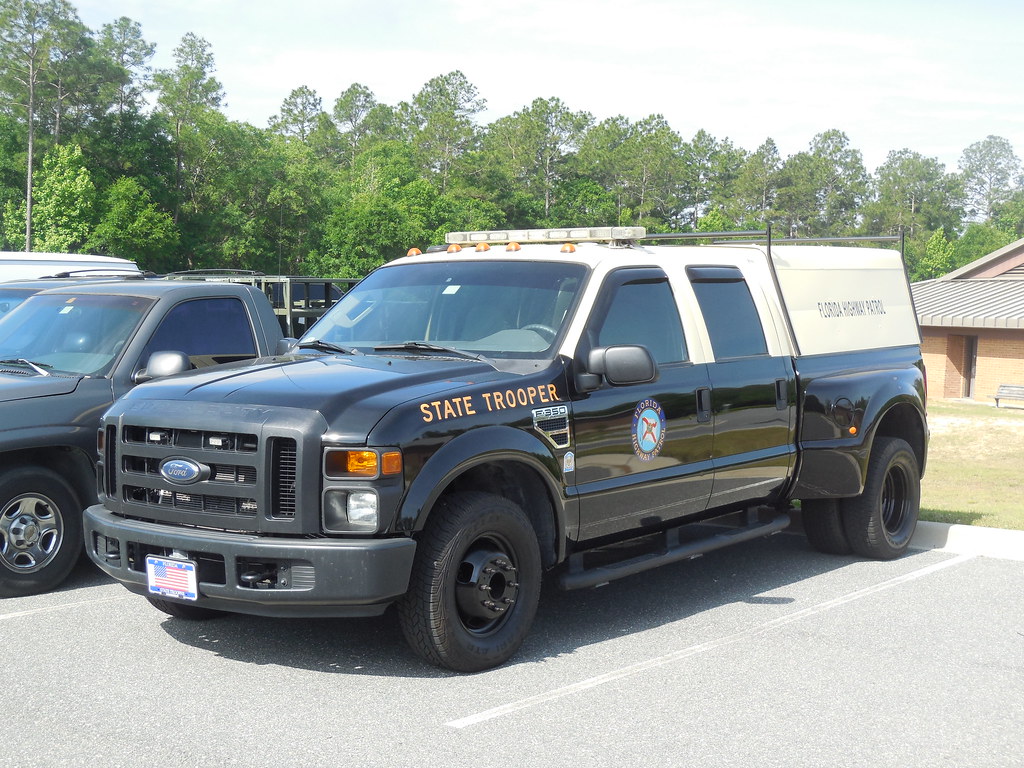 Florida Highway Patrol FHP Ford F350 Truck Havana, FL Telogia Creek
