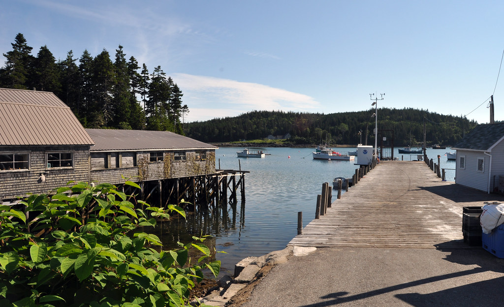 Dock on Cutler Harbor, Cutler, Maine Blake Gumprecht Flickr