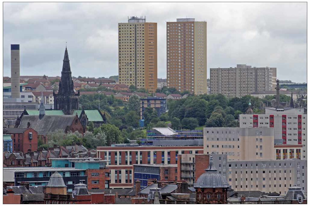 Roystonhill flats Glasgow From Norfolk Court Gorbals The R… Flickr