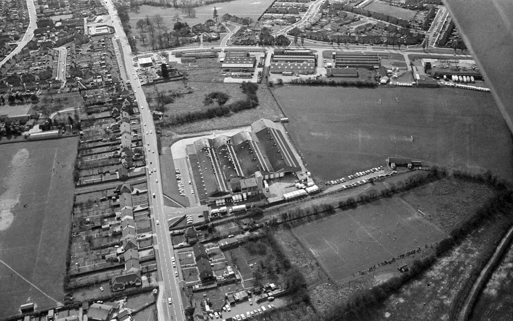 Whitton FC Norwich Road at Whitton, Ipswich in the 1970s. … Flickr