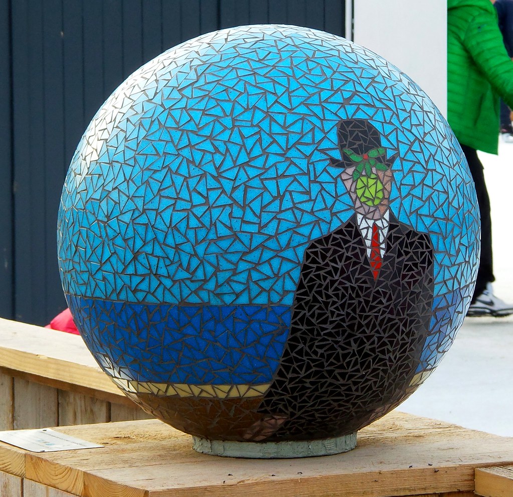 Magritte Sphere Anders Sandberg Flickr