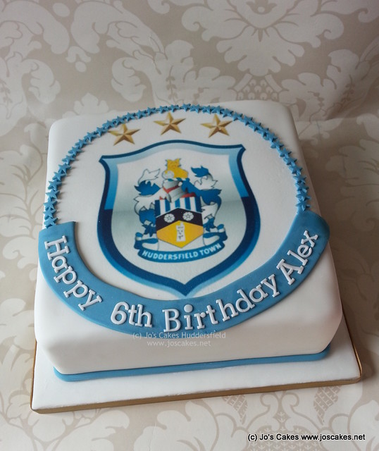 Huddersfield Town HTFC Birthday Cake Cake by Jo's Cakes of… Flickr