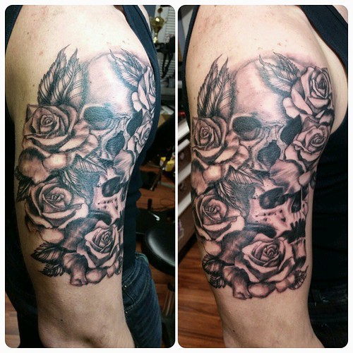 custom design tattoo i started today, inprogress wip … Flickr