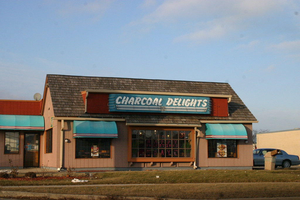 Charcoal Delights Oakton St. Des Plaines, Illinois Michelle Reitman