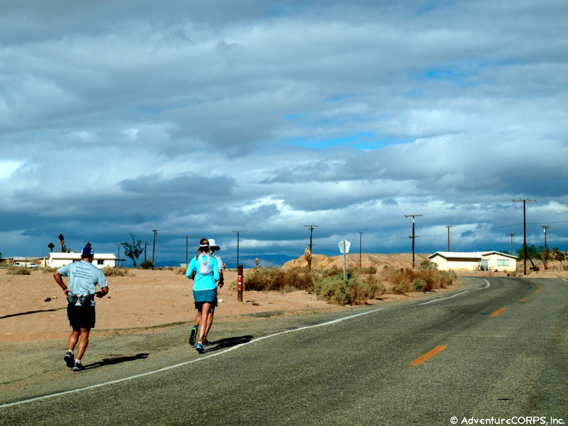 2013 BADWATER Salton Sea Salton City to almost Borrego Springs (Mile