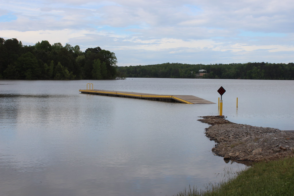 Stranded dock. Lake Lookout, NC Mark Moser Flickr