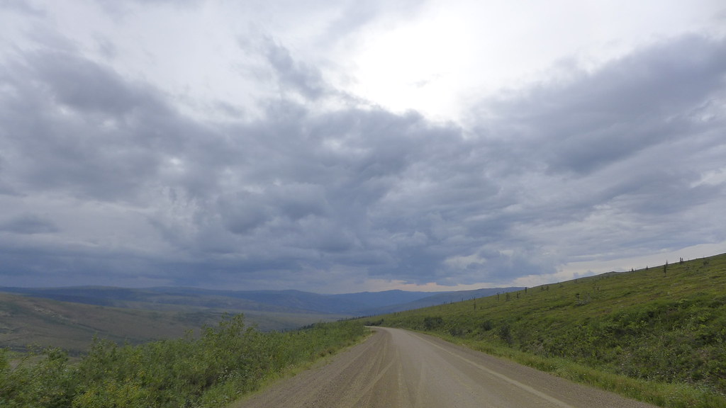 Steese Hwy Around and past Eagle Summit Wasif Siddiqui Flickr