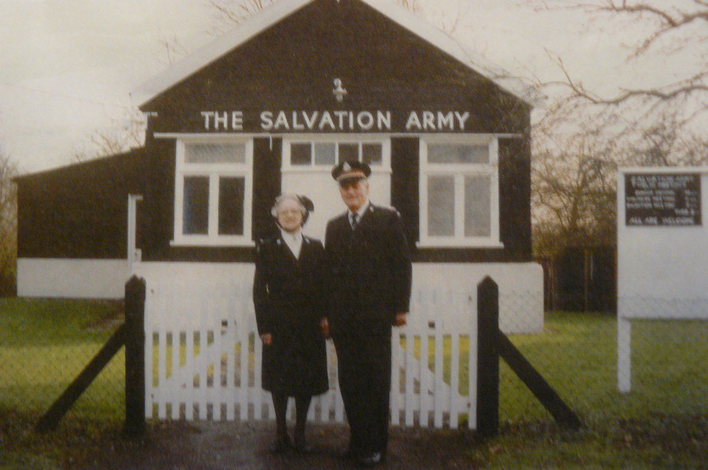 WEST WICKHAM(CAMBS)SALVATION ARMY BANDMASTER AND MRS..AUBR… Flickr