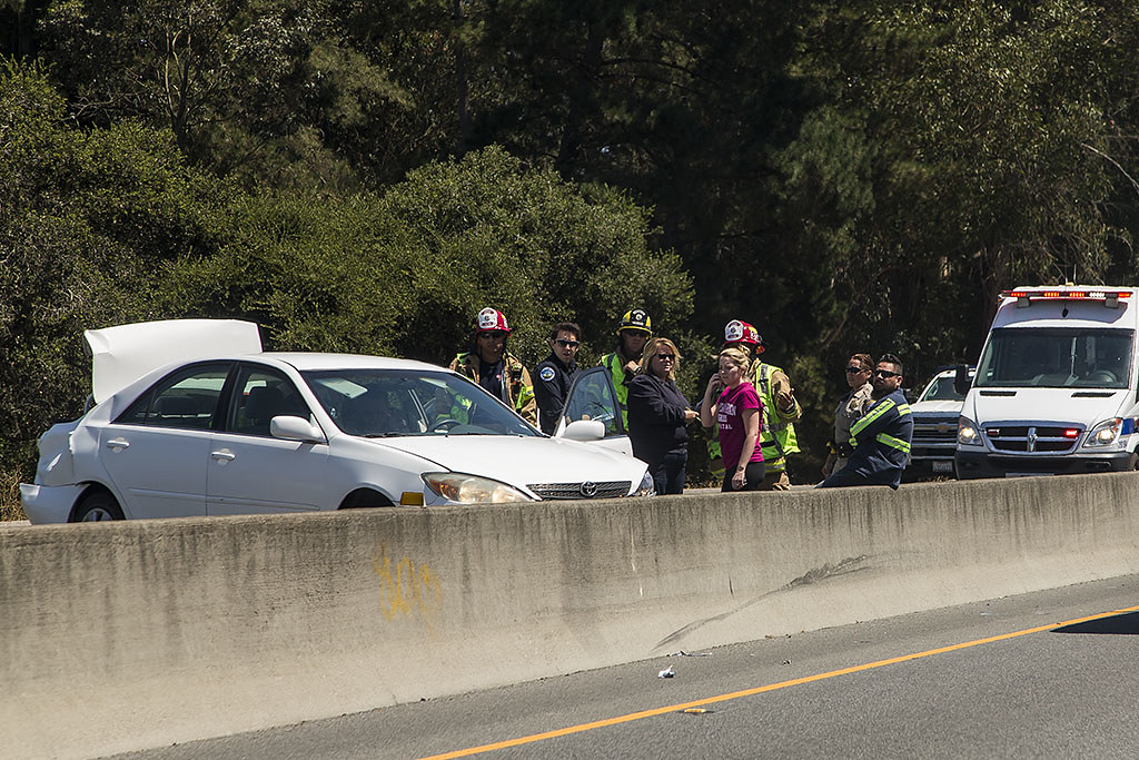 Accident on northbound 101 near Aromas, California Flickr