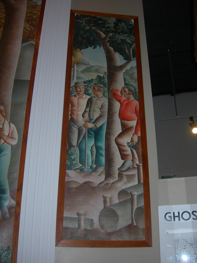 Rochester Minnesota Post Office Mural One of 3 New Deal mu… Flickr