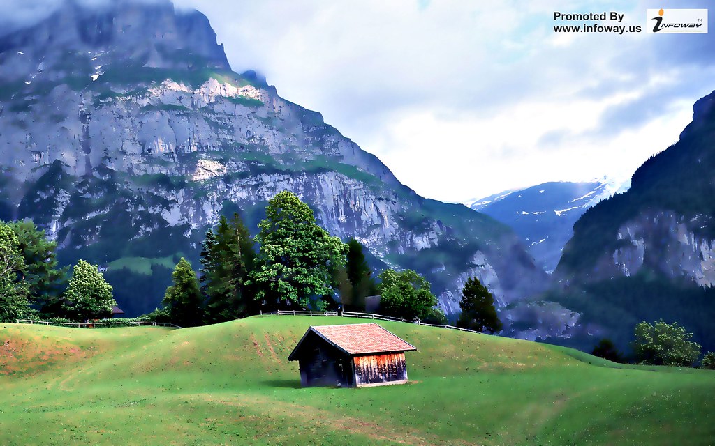 Mountain house wallpaper Mountain house wallpaper Flickr