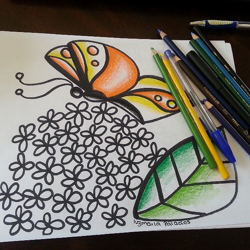 Spring Fling printable coloring book is for sale with an E… Flickr