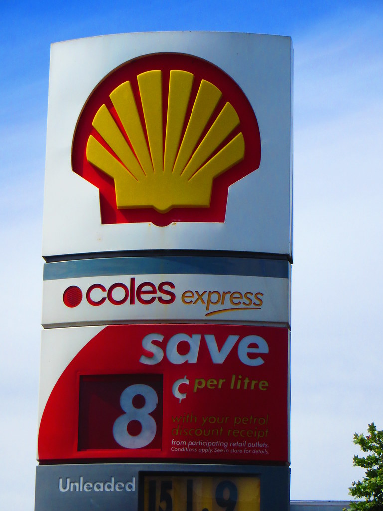 Shell + Coles Express on Grote St/West Tce Periodically, t… Flickr