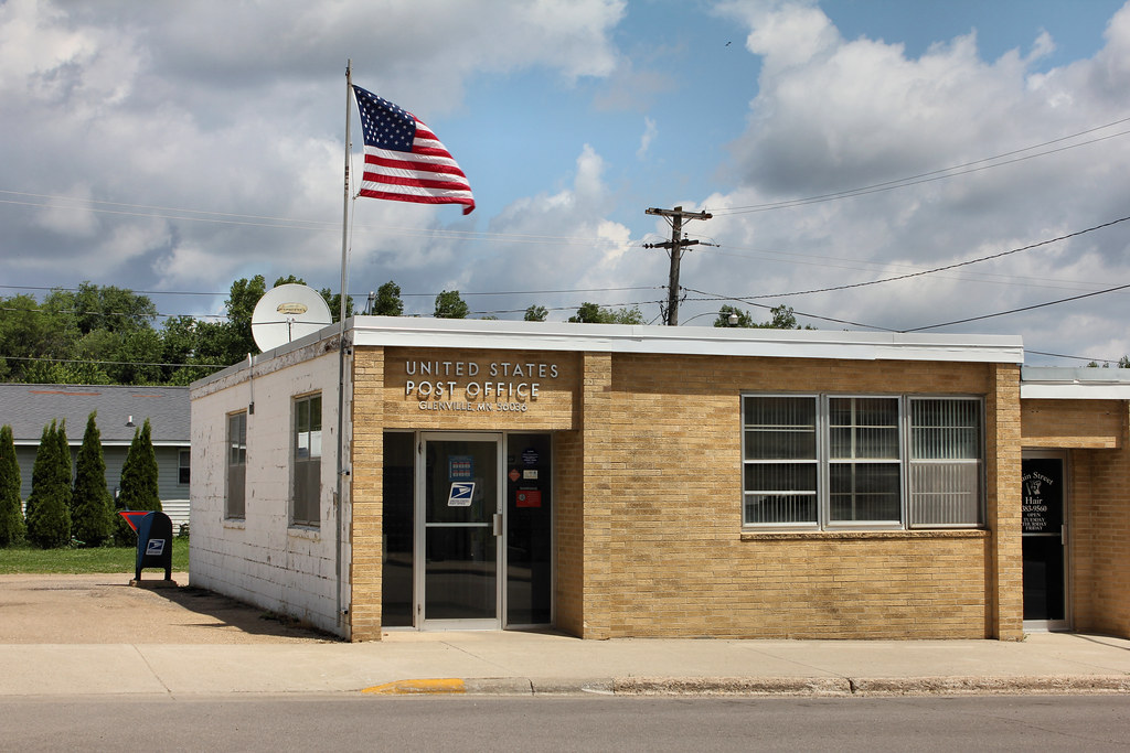 Post Office Glenville, MN Tom McLaughlin Flickr