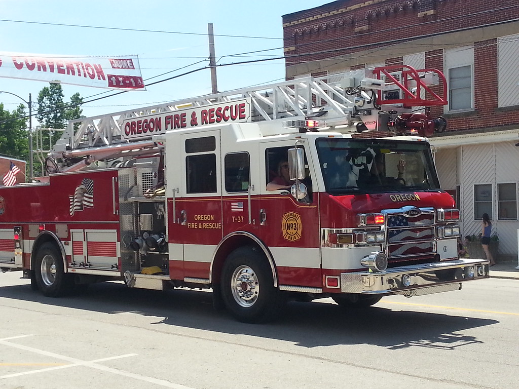 Oregon Fire Department 2016 Firemens Convention parade Gre… Flickr
