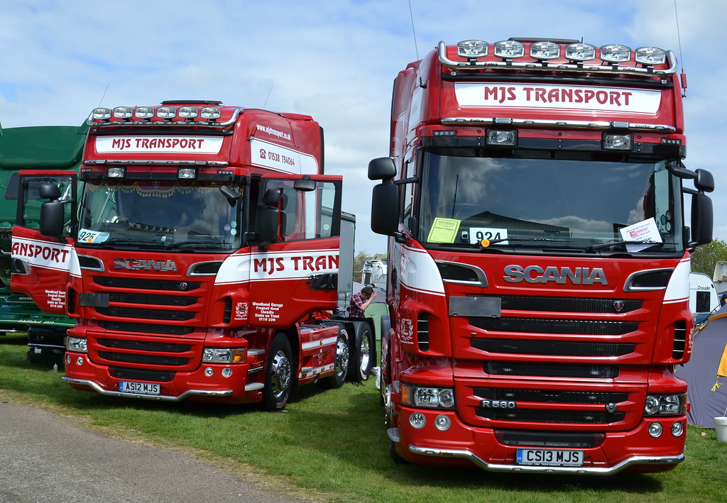 MJS Transport - Scania R480 Topline & Scania R560 V8 Topli ...