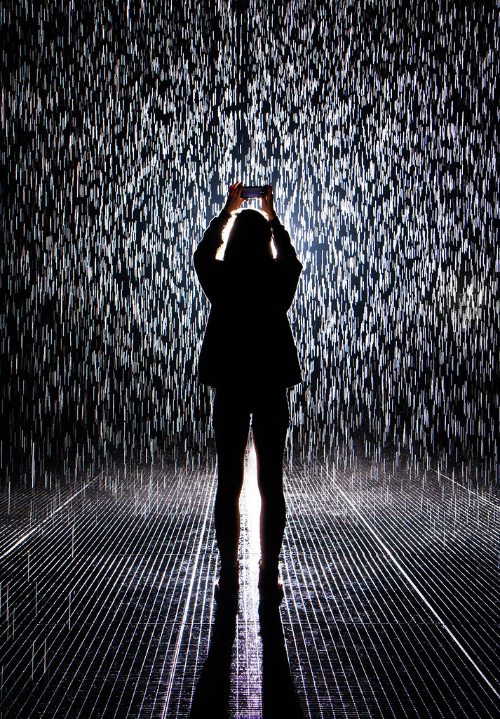 Rain Room, MoMA Garrett Ziegler Flickr