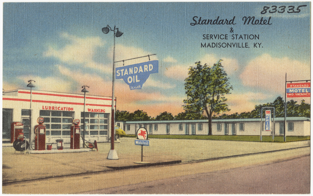 Standard Motel & Service Station, Madisonville, KY. Flickr
