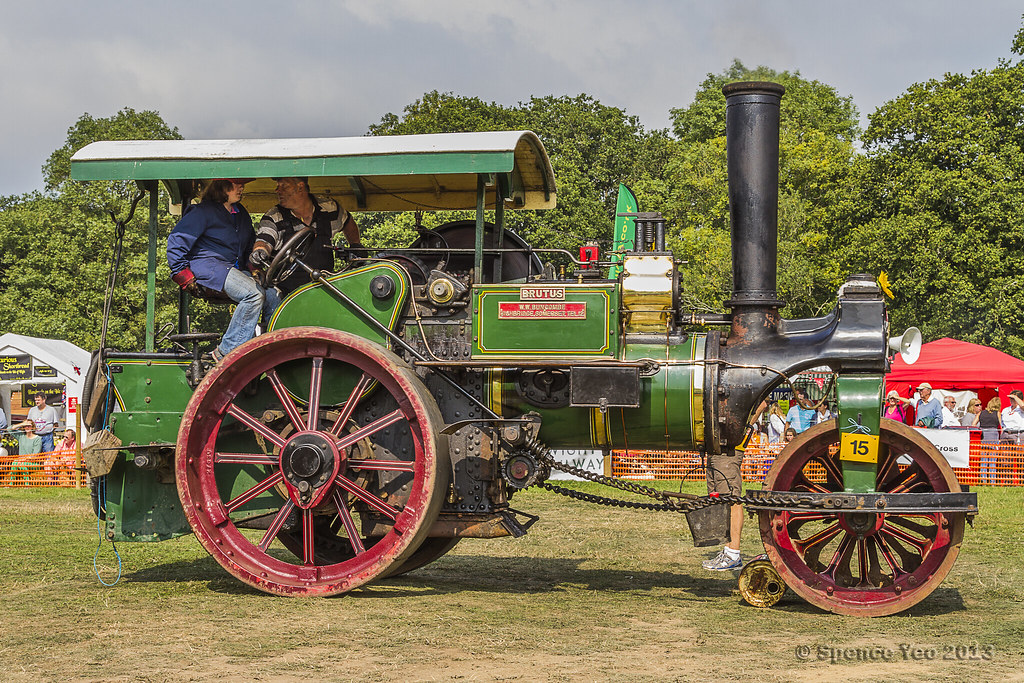 Brutus Road Roller Havenstreet Steam Railway Bank holiday … Spence