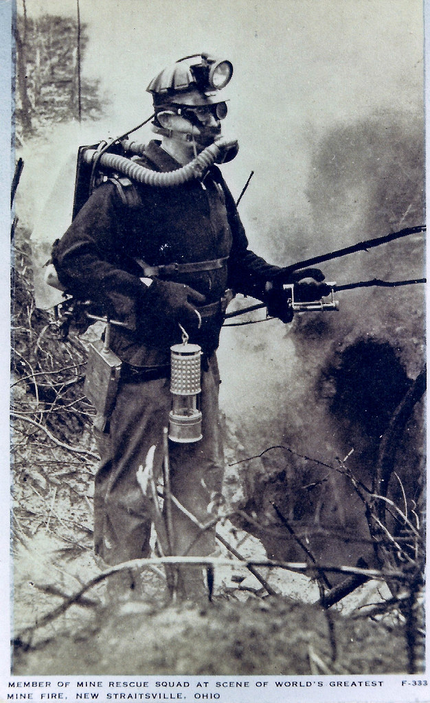Mine Fire, New Straitsville, Ohio Perry County Historical and