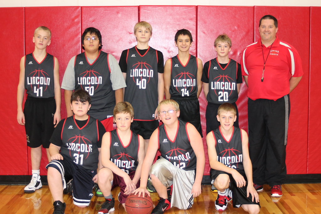 IMG_3920 2013 Alma Center Lincoln Jr. High Boys' BB Team P… Flickr