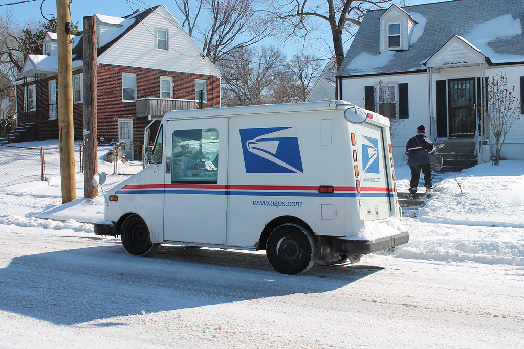 03.USPS.MailTruck.Hyattsville.MD.22January2014 US Postal S… Flickr