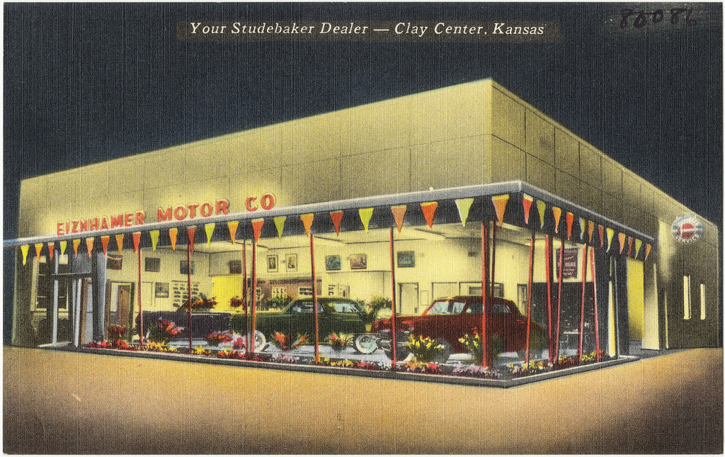 Eiznhamer Motor Co., Your Studebaker Dealer Clay Center… Flickr