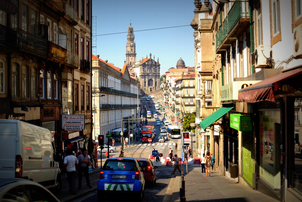 PORTO, PORTUGAL 2013 DAY 2 Main shopping street in Porto… Flickr
