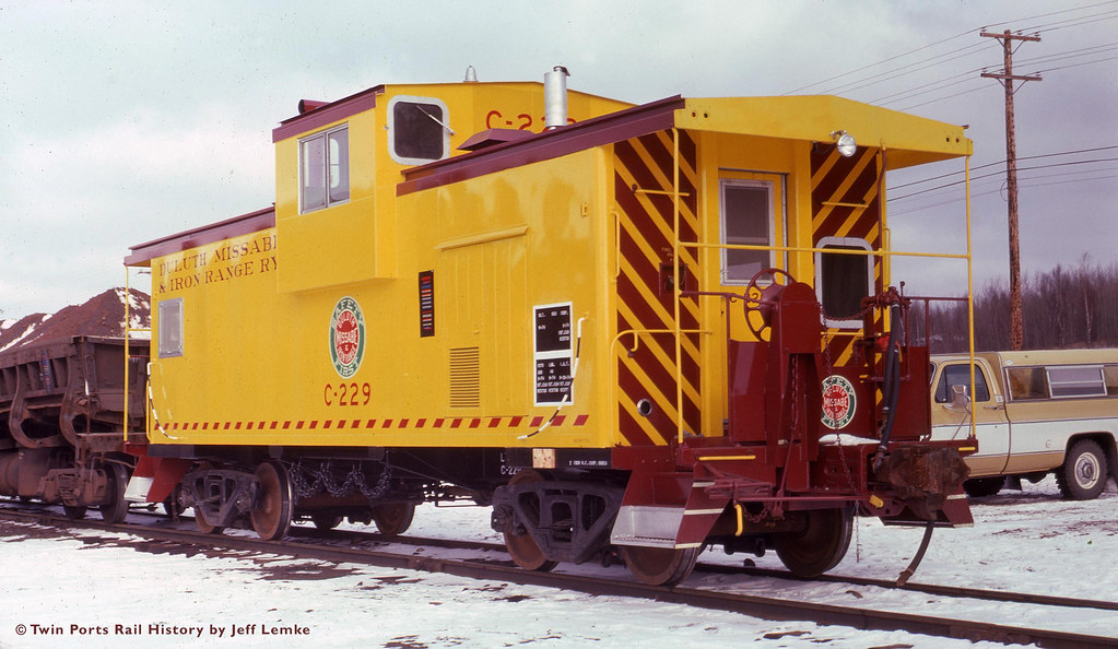 New caboose for DM&IR at Proctor, Minnesota on November 12… Flickr