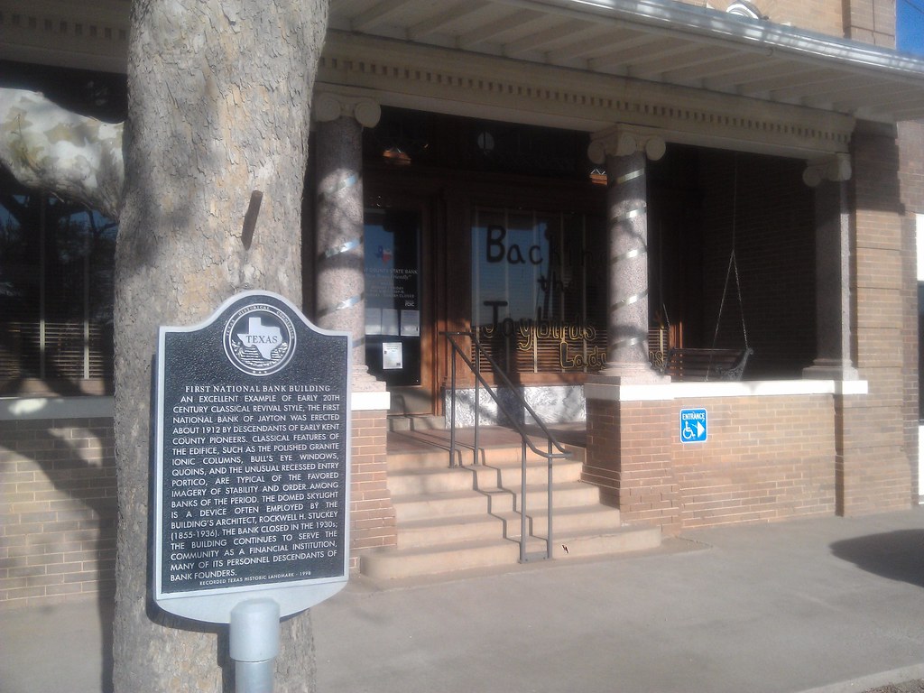 First National Bank Jayton TX (3) nrhp 97001209 Also k… Flickr