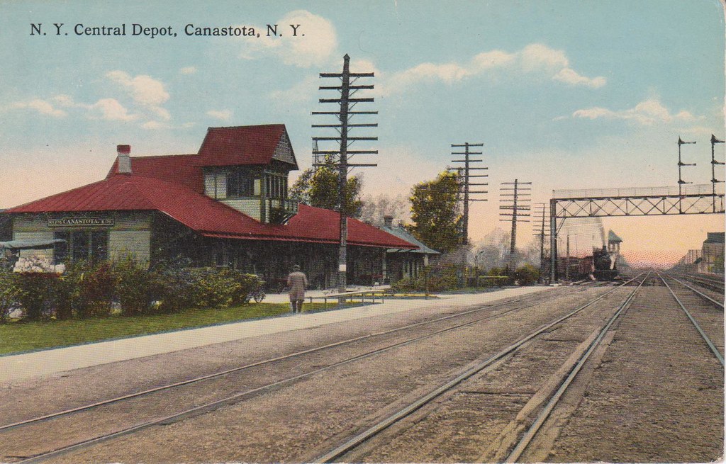 New York Central/WS Station Canastota, NY Also known as Un… Flickr