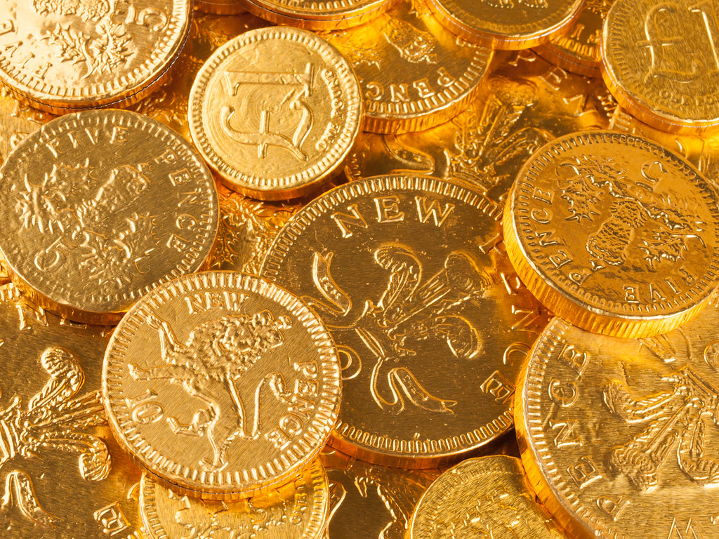 Chocolate Coins Chocolate coins PERMISSION TO USE Please … Flickr