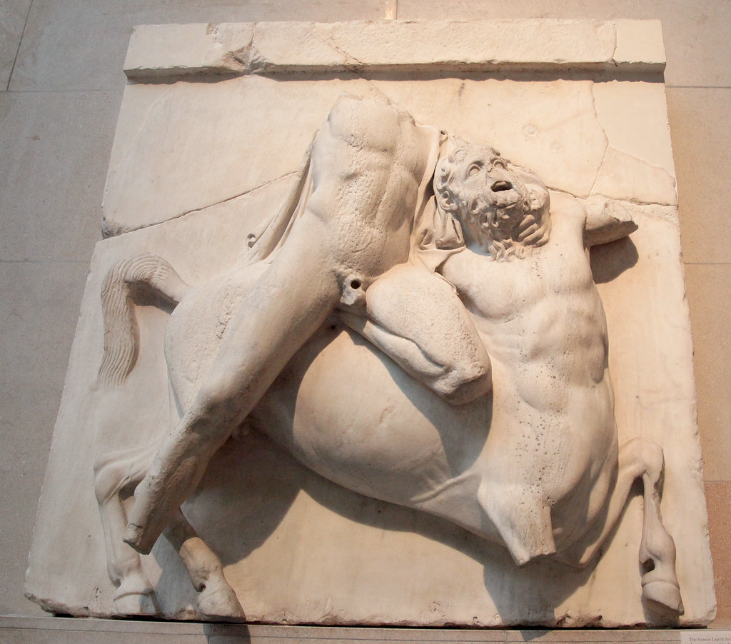 Le Metope del Partenone al British Museum. Le novantadue m… Flickr